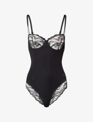 Sensual Stretch Lace Shapewear Bodysuit by CALVIN KLEIN