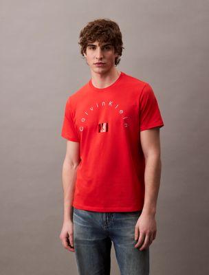 Shine Graphic Crewneck T-Shirt by CALVIN KLEIN