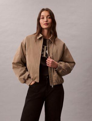 Shine Insulated Bomber Jacket by CALVIN KLEIN