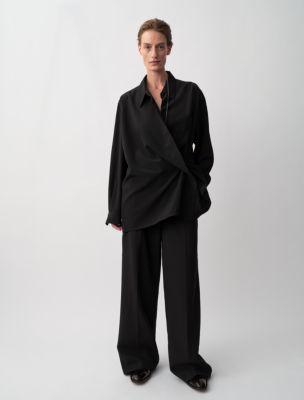 Simone Wide Leg Trousers by CALVIN KLEIN