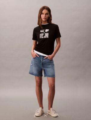 Skyscraper Graphic Boxy T-Shirt by CALVIN KLEIN