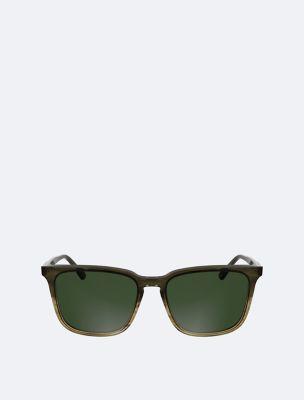 Slim Modified Rectangle Sunglasses | Calvin Klein by CALVIN KLEIN