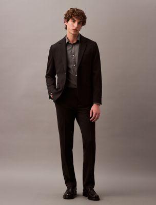 Slim Wool Gabardine Trouser by CALVIN KLEIN