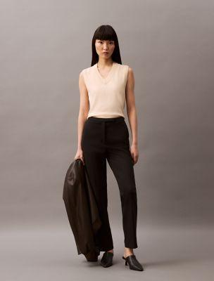 Smooth Slim Fit Pants by CALVIN KLEIN