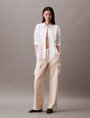 Soft Twill Cargo Pants by CALVIN KLEIN