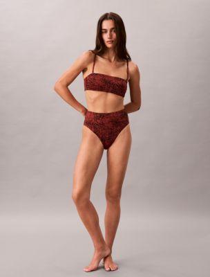 Solid Swim Bikini Bottom by CALVIN KLEIN