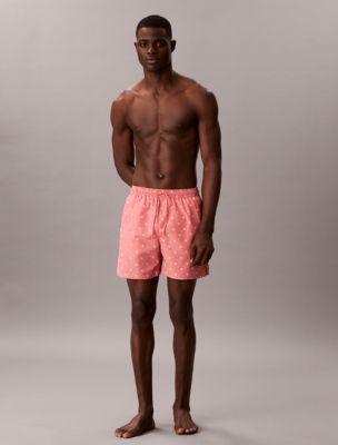 Solid Swim Shorts by CALVIN KLEIN