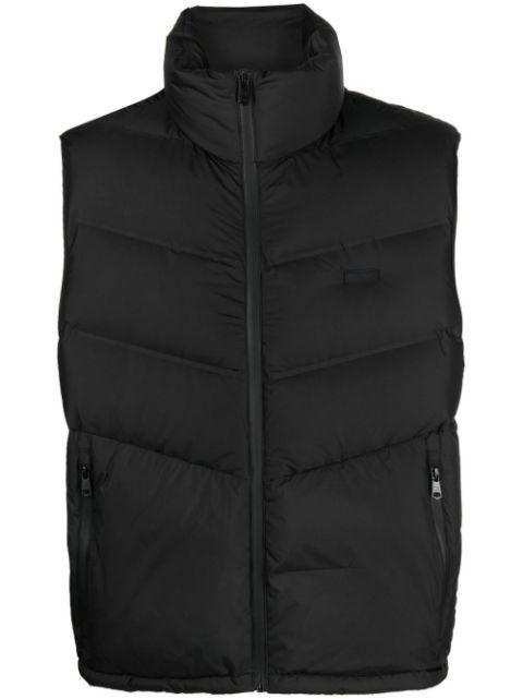 Stitchless quilted comfort gilet vest by CALVIN KLEIN