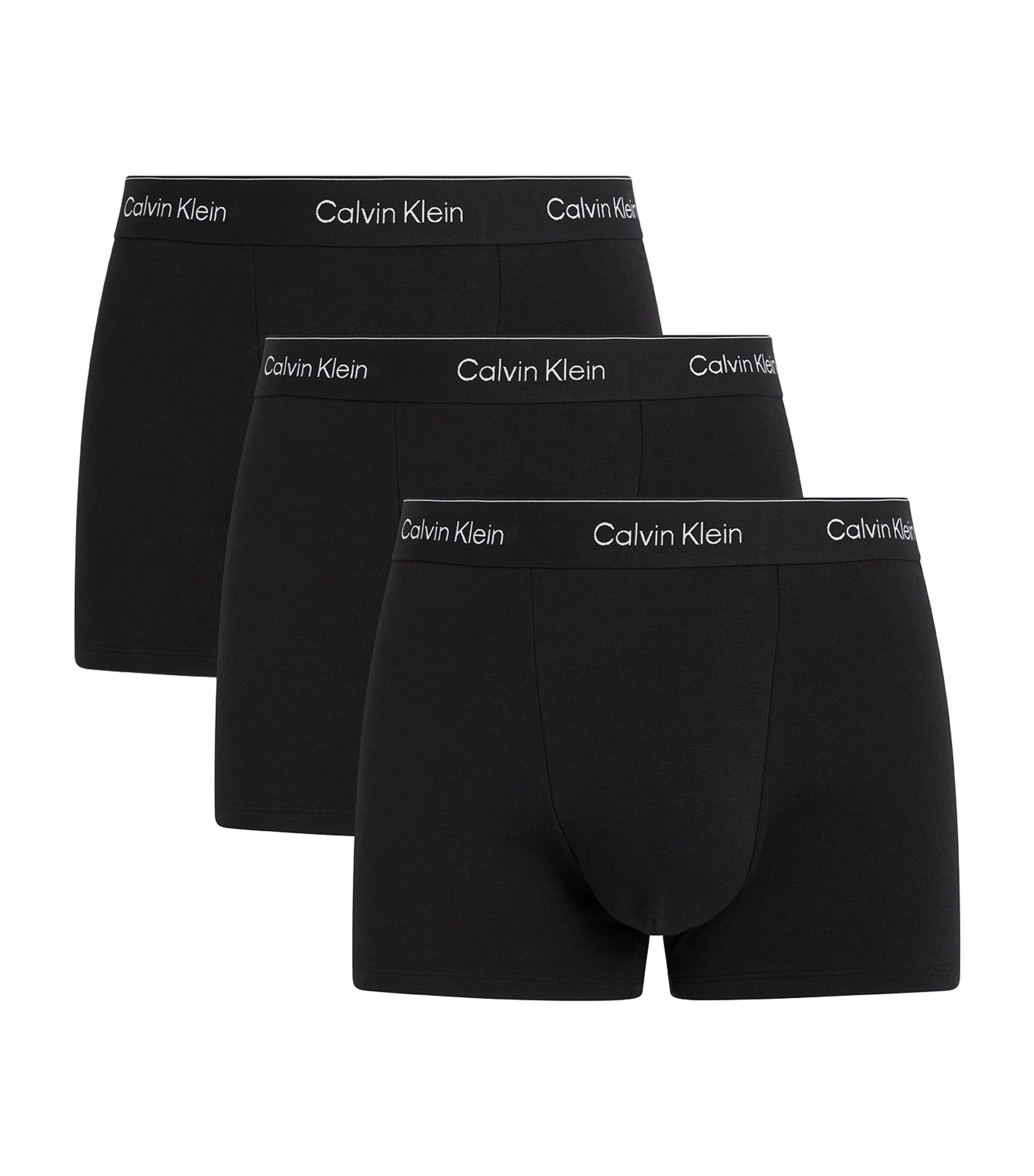 Stretch-Cotton Icon Boxer Briefs (Pack of 3) by CALVIN KLEIN