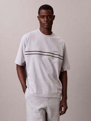 Stripe Relaxed T-Shirt by CALVIN KLEIN
