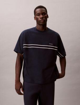 Stripe Relaxed T-Shirt by CALVIN KLEIN
