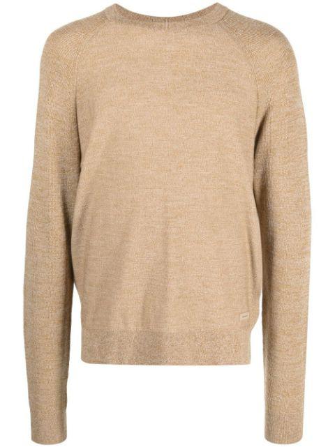 Superior wool crewneck jumper by CALVIN KLEIN