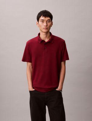 Supima Cotton Classic Polo Shirt by CALVIN KLEIN