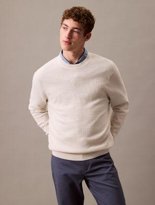 Supima Cotton Sweater by CALVIN KLEIN