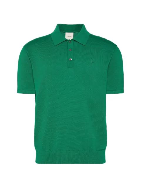 Supima embroidered-logo polo shirt by CALVIN KLEIN