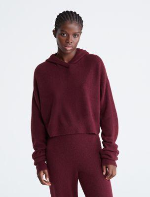 Sweater Lounge Plush Hoodie by CALVIN KLEIN