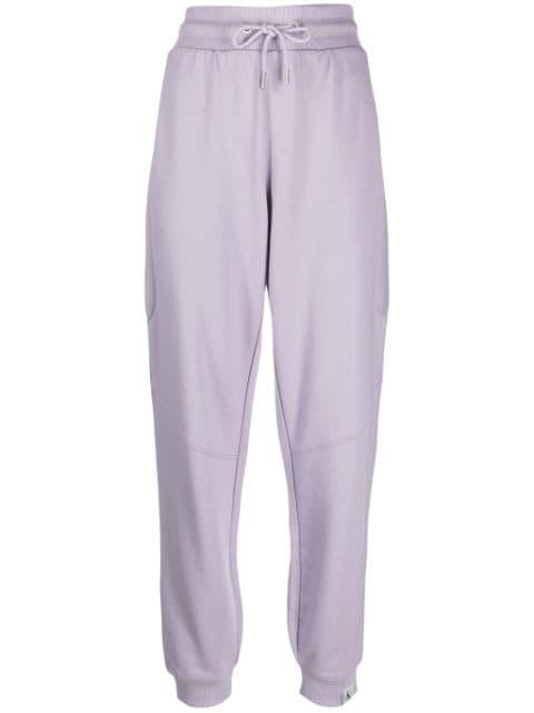 Tab jersey track pants by CALVIN KLEIN