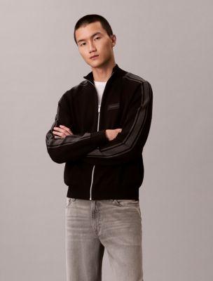Tech Knit Track Jacket by CALVIN KLEIN
