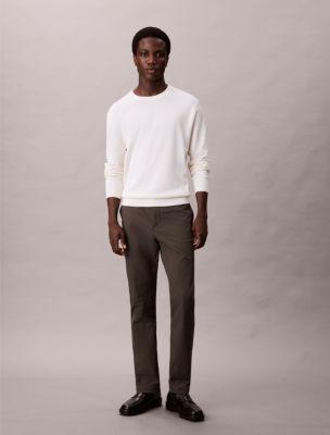 Tech Slim Stretch Woven Chino by CALVIN KLEIN
