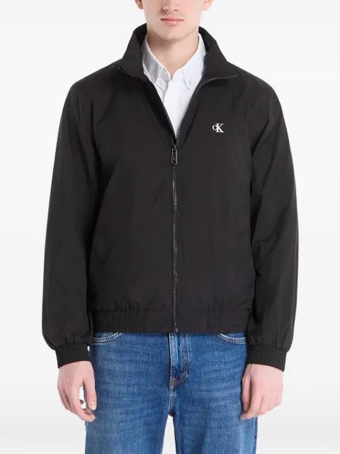 Technical logo-print zip-up jacket by CALVIN KLEIN