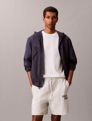 Terry 1989 Logo Graphic Pull-On Shorts by CALVIN KLEIN