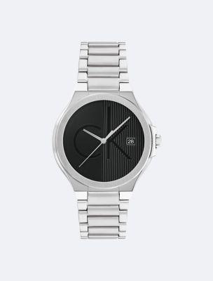 Textured Monogram Logo Dial Watch | Calvin Klein by CALVIN KLEIN