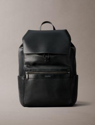 Textured Zip Flap Backpack | Calvin Klein by CALVIN KLEIN