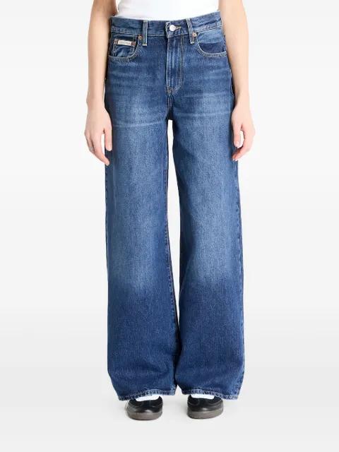 The Wide Leg Tinted jeans by CALVIN KLEIN