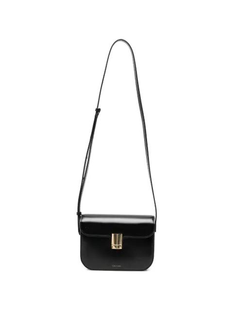 Tilla leather shoulder bag by CALVIN KLEIN