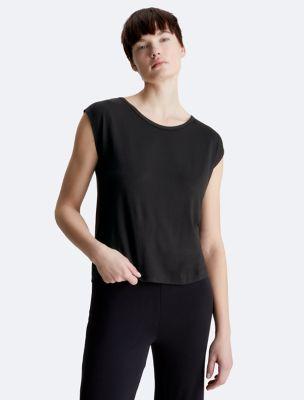 Ultra-Light Lounge Wide Neck Sleep Top by CALVIN KLEIN