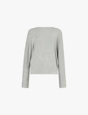 Ultra Soft Long-Sleeves Stretch-Woven Pyjama Top by CALVIN KLEIN