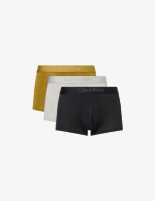 Ultra Soft Pack of Three Modal-Jersey Trunks by CALVIN KLEIN