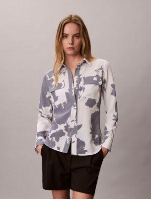 Utility Classic Button-Down Shirt by CALVIN KLEIN