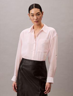 Utility Roll Sleeve Tunic by CALVIN KLEIN