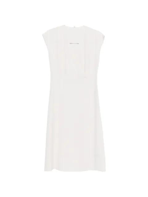 V-neck midi  dress by CALVIN KLEIN