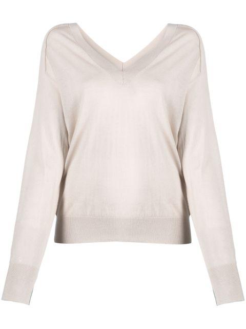 V-neck wool jumper by CALVIN KLEIN