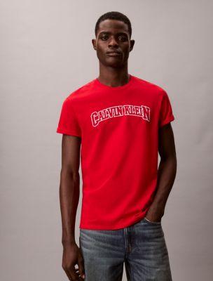 Varsity Logo Graphic Classic T-Shirt by CALVIN KLEIN