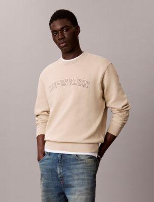 Varsity Logo Graphic Fleece Sweatshirt by CALVIN KLEIN