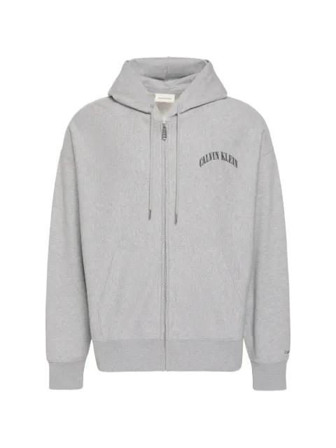 Varsity zip-up hoodie by CALVIN KLEIN