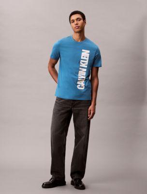 Vertical Logo Graphic Classic T-Shirt by CALVIN KLEIN
