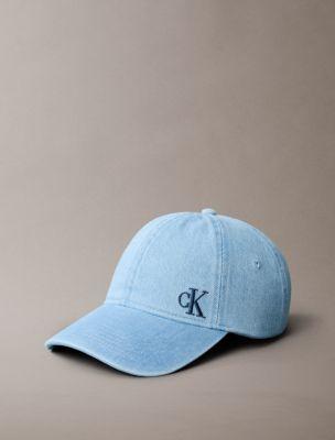 Washed Denim Embroidered Logo Baseball Cap | Calvin Klein by CALVIN KLEIN