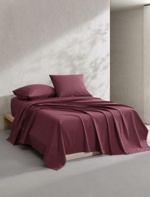 Washed Percale Cotton Sheet Set by CALVIN KLEIN
