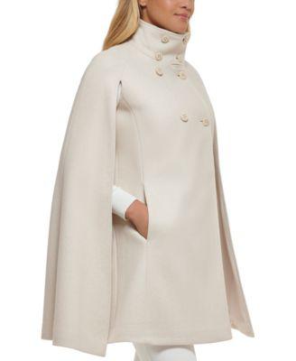 Women's Double-Breasted Cape Coat by CALVIN KLEIN