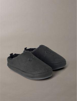 Women's Monogram Logo Slipper by CALVIN KLEIN