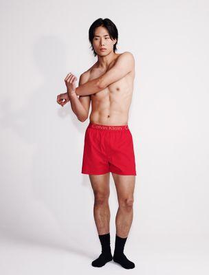Woven Boxer by CALVIN KLEIN