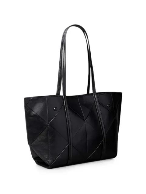 Woven Emblem tote bag by CALVIN KLEIN