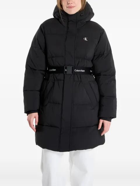 belted coat by CALVIN KLEIN