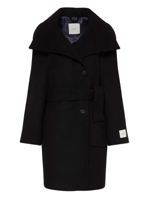 belted coat by CALVIN KLEIN