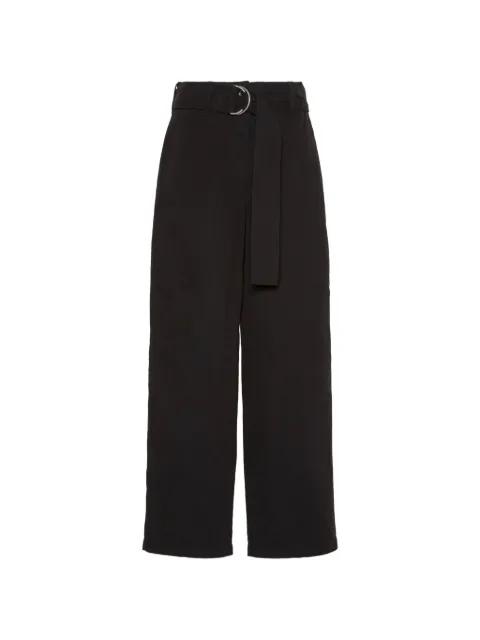 belted wide-leg trousers by CALVIN KLEIN