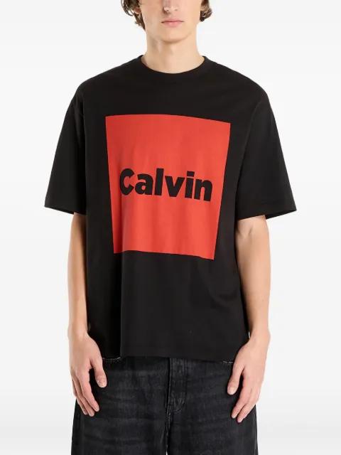 box-logo T-shirt by CALVIN KLEIN